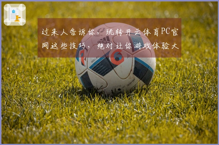 过来人告诉你，玩转开云体育PC官网这些技巧，绝对让你游戏体验大不同